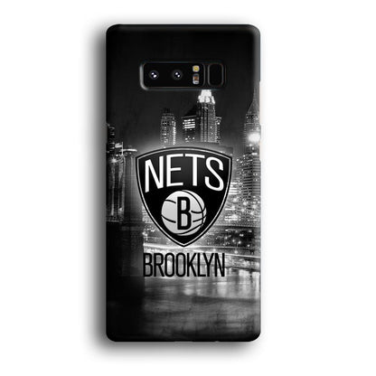 Brooklyn Nets Night Town Samsung Galaxy Note 8 Case-Oxvistore