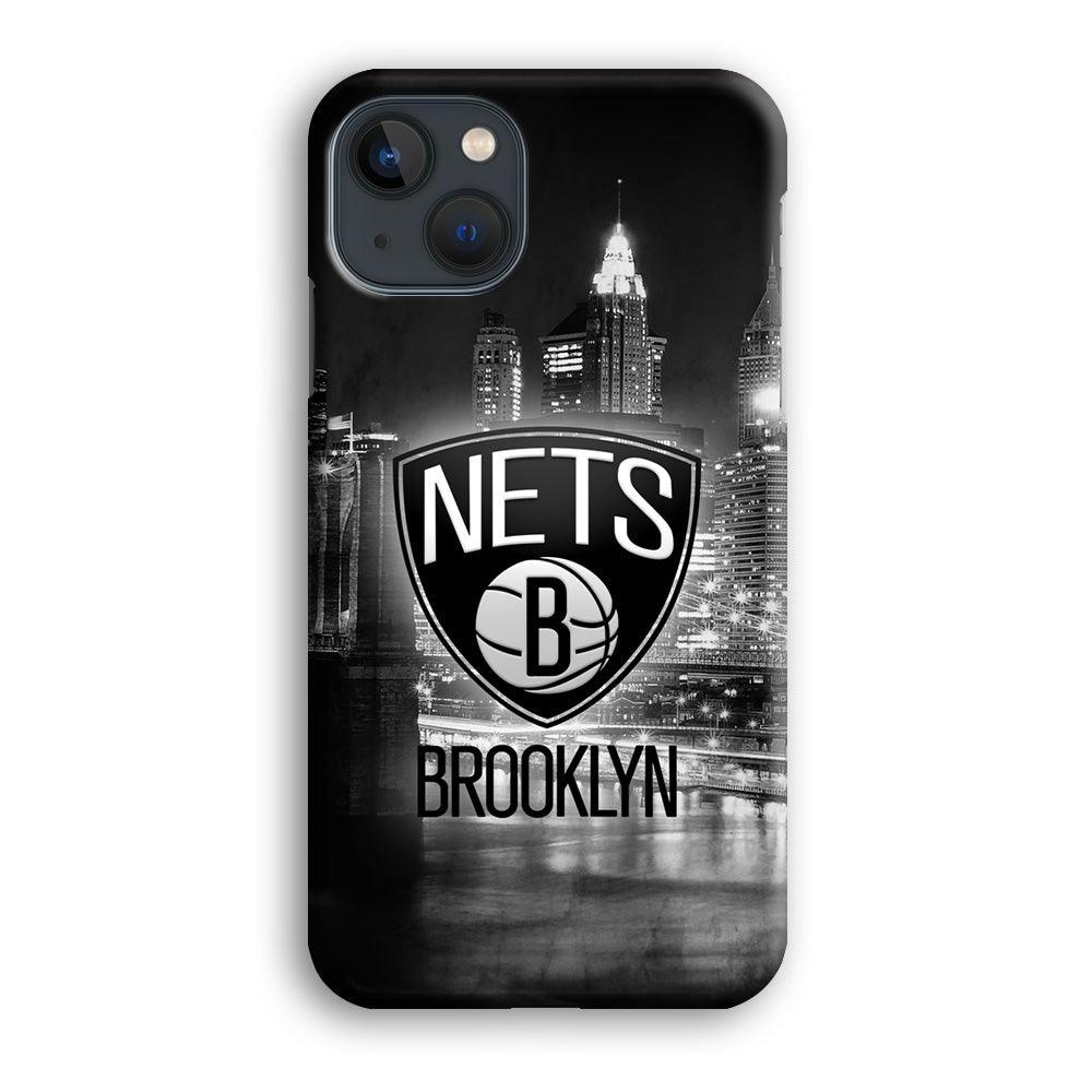 Brooklyn Nets Night Town iPhone 13 Case-Oxvistore