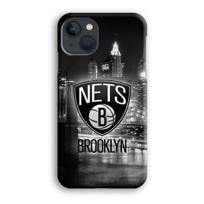 Brooklyn Nets Night Town iPhone 13 Case-Oxvistore