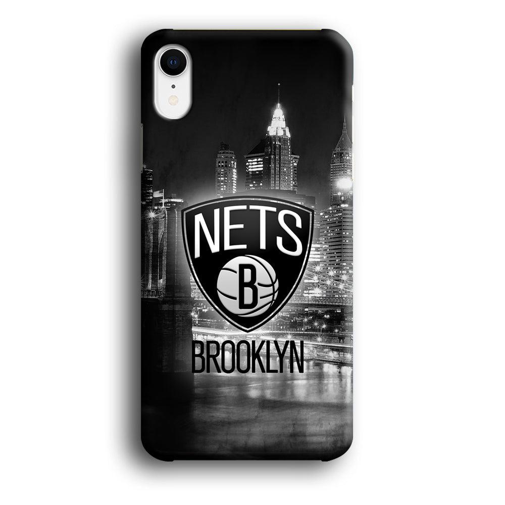 Brooklyn Nets Night Town iPhone XR Case-Oxvistore