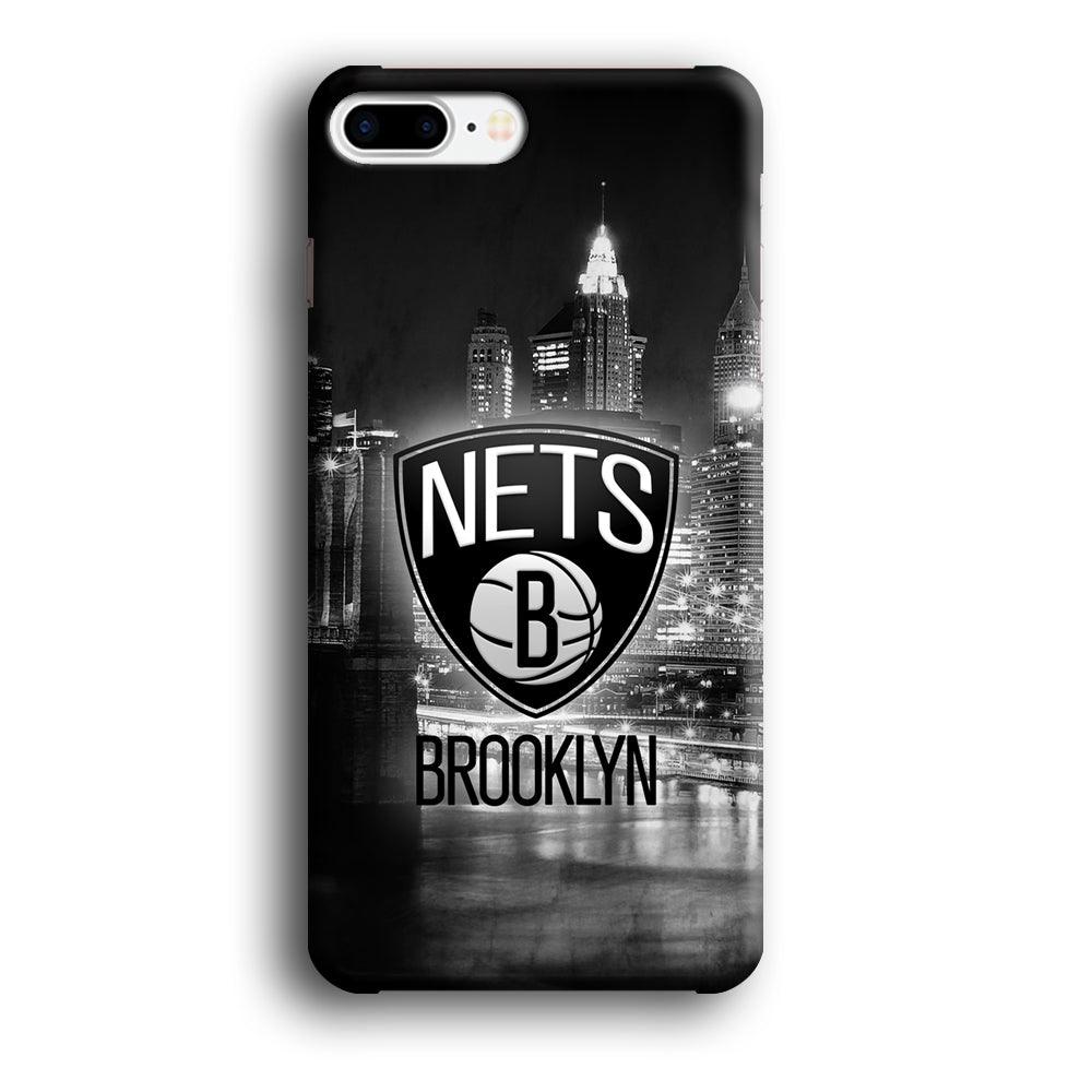 Brooklyn Nets Night Town iPhone 8 Plus Case-Oxvistore