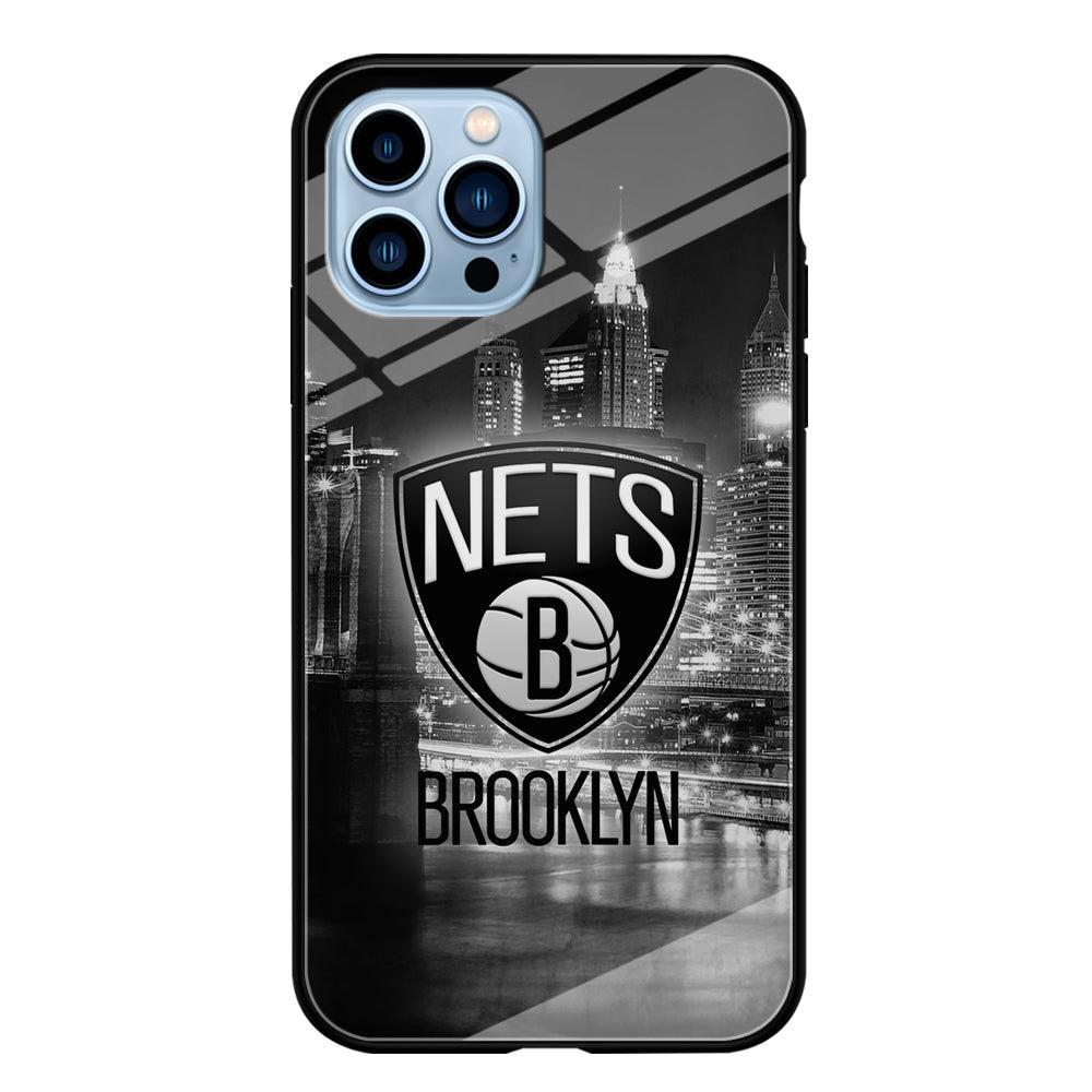 Brooklyn Nets Night Town iPhone 14 Pro Max Case-Oxvistore