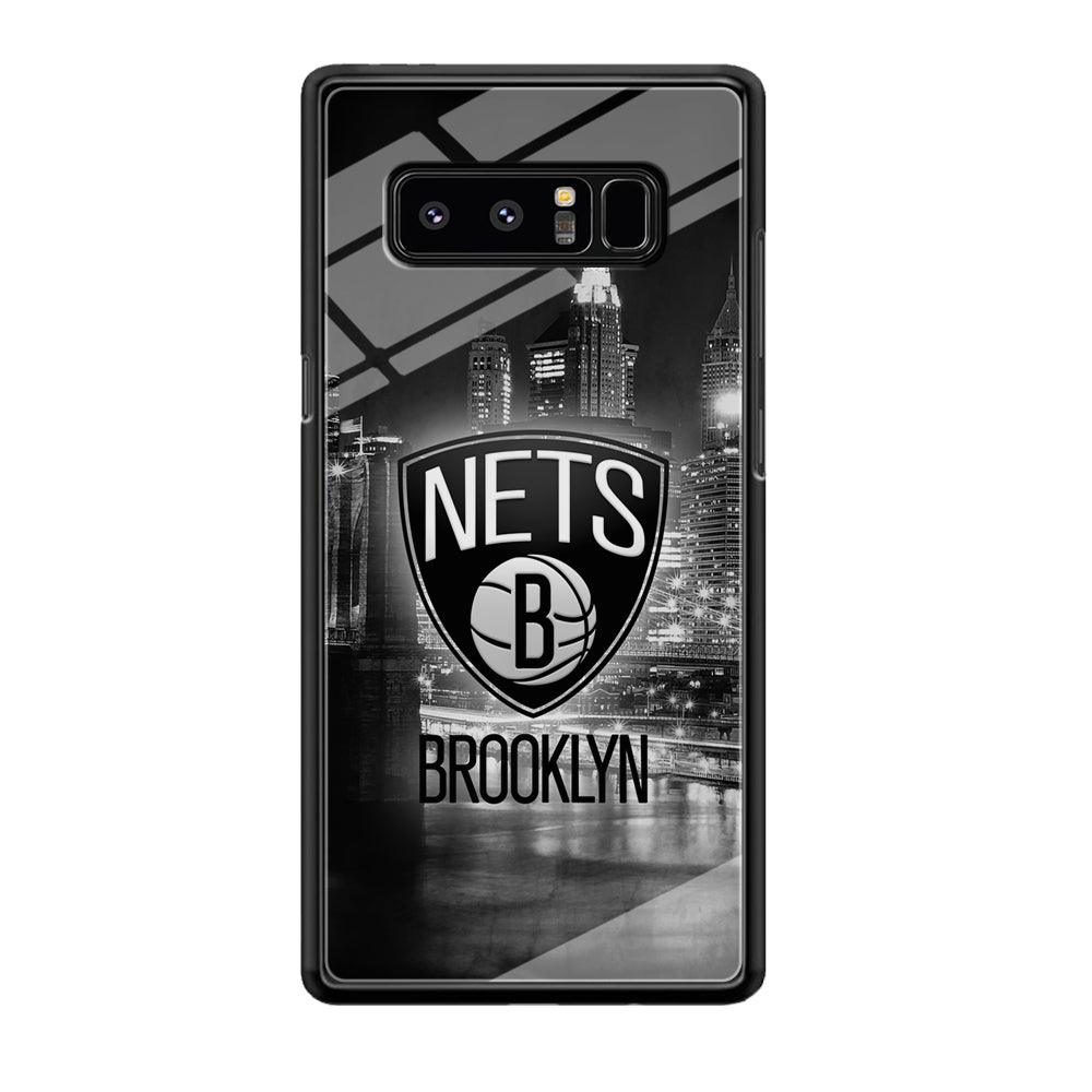 Brooklyn Nets Night Town Samsung Galaxy Note 8 Case-Oxvistore