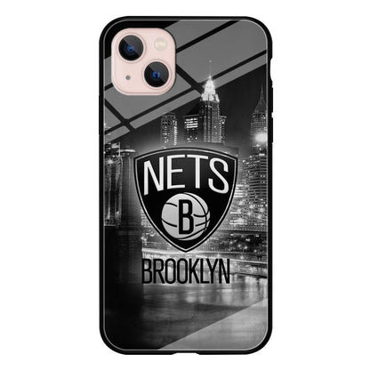 Brooklyn Nets Night Town iPhone 13 Case-Oxvistore