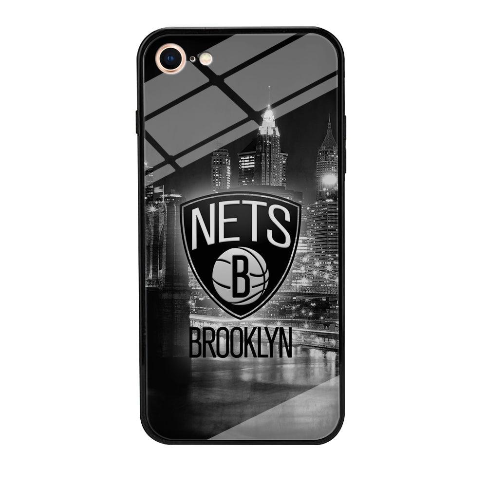 Brooklyn Nets Night Town iPhone 8 Case-Oxvistore