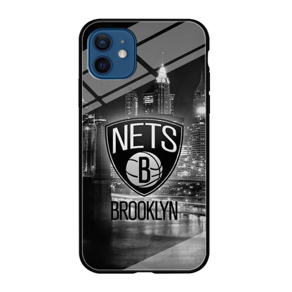 Brooklyn Nets Night Town iPhone 12 Case-Oxvistore