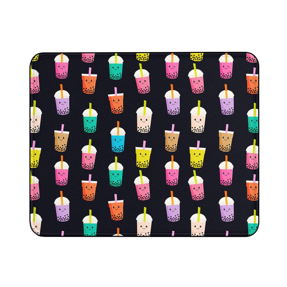 Bubble Tea Cute Smile Mouse Pads-18x21 CM-Oxvistore