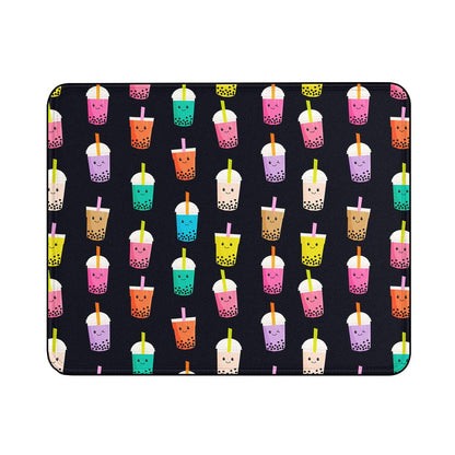 Bubble Tea Cute Smile Mouse Pads-18x21 CM-Oxvistore