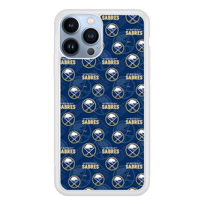 Buffalo Sabres Pattern 2D Rubber Phone Case