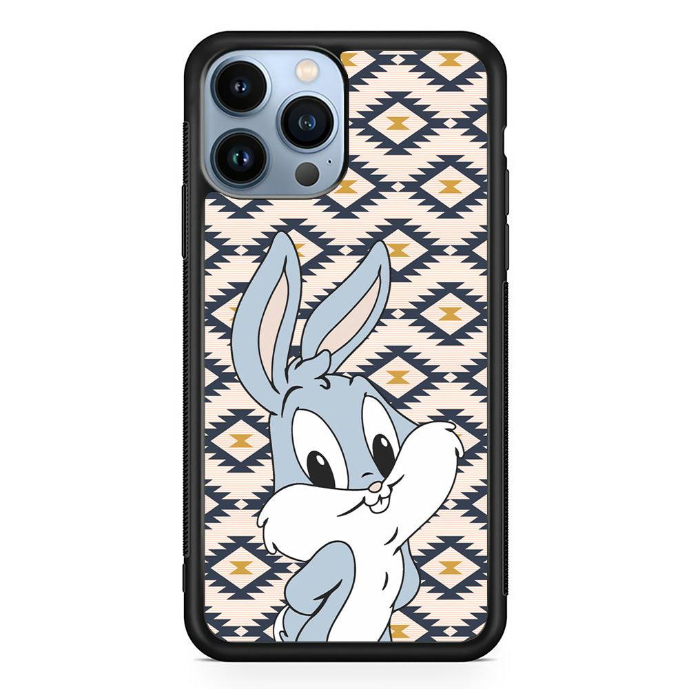 Bug Bunny Kid Plain Smile iPhone 13 Pro Case-Oxvistore