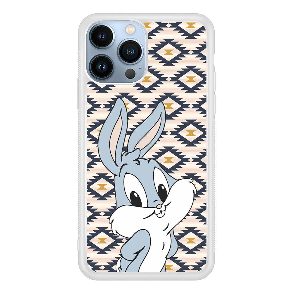 Bug Bunny Kid Plain Smile iPhone 13 Pro Case-Oxvistore