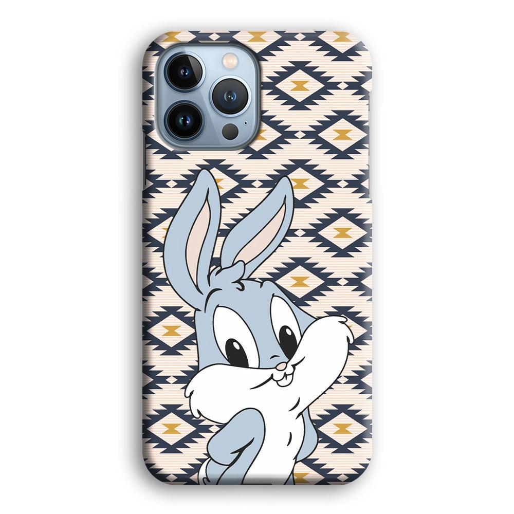 Bug Bunny Kid Plain Smile iPhone 13 Pro Case-Oxvistore