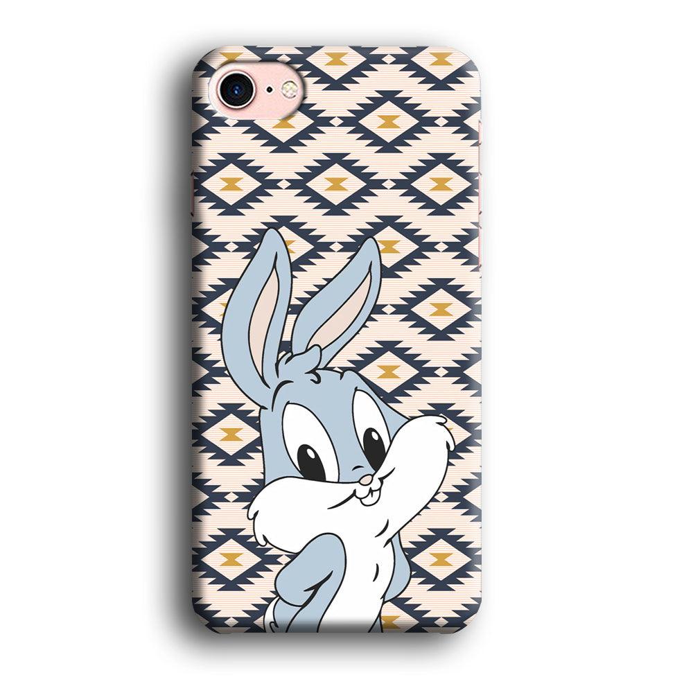 Bug Bunny Kid Plain Smile iPhone 8 Case-Oxvistore