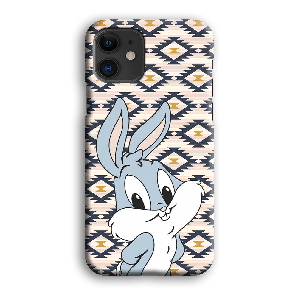 Bug Bunny Kid Plain Smile iPhone 12 Case-Oxvistore