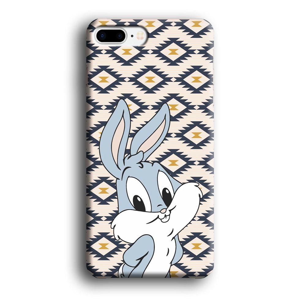 Bug Bunny Kid Plain Smile iPhone 8 Plus Case-Oxvistore