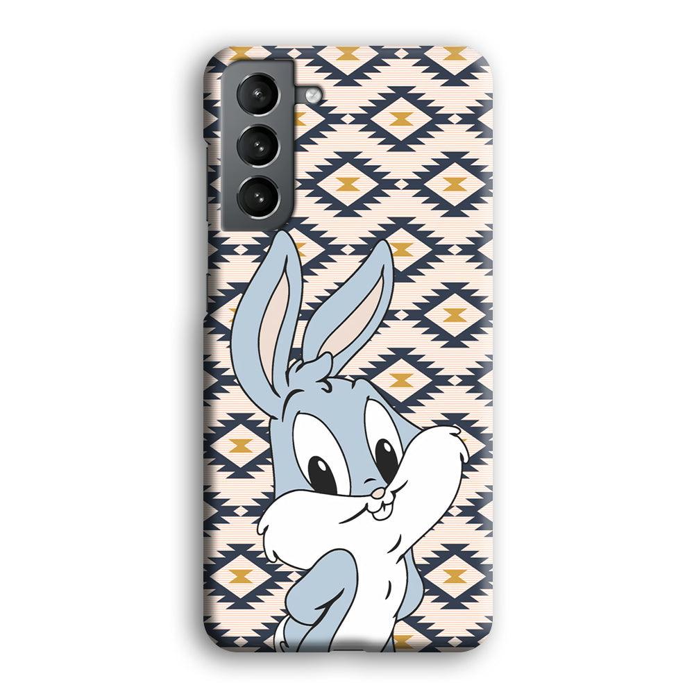 Bug Bunny Kid Plain Smile Samsung Galaxy S21 Plus Case-Oxvistore