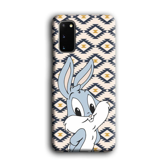 Bug Bunny Kid Plain Smile Samsung Galaxy S20 Case-Oxvistore