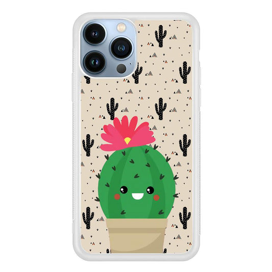 Cactus Tiny Pot iPhone 15 Pro Case-Oxvistore