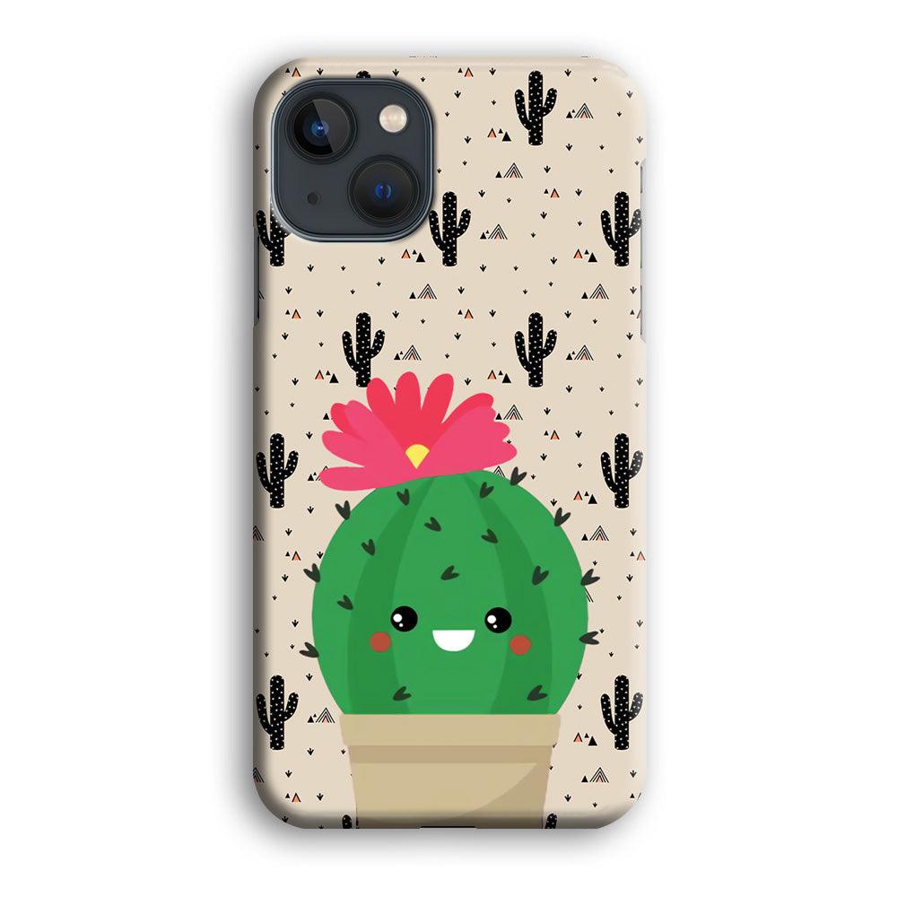 Cactus Tiny Pot iPhone 15 Case-Oxvistore