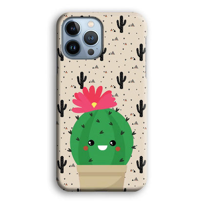 Cactus Tiny Pot iPhone 15 Pro Case-Oxvistore