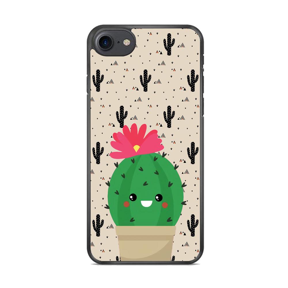 Cactus Tiny Pot iPhone 8 Case-Oxvistore