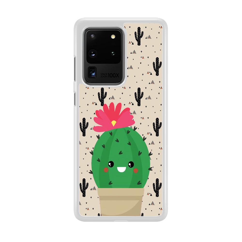 Cactus Tiny Pot Samsung Galaxy S20 Ultra Case-Oxvistore