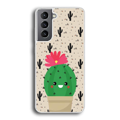 Cactus Tiny Pot Samsung Galaxy S21 Plus Case-Oxvistore