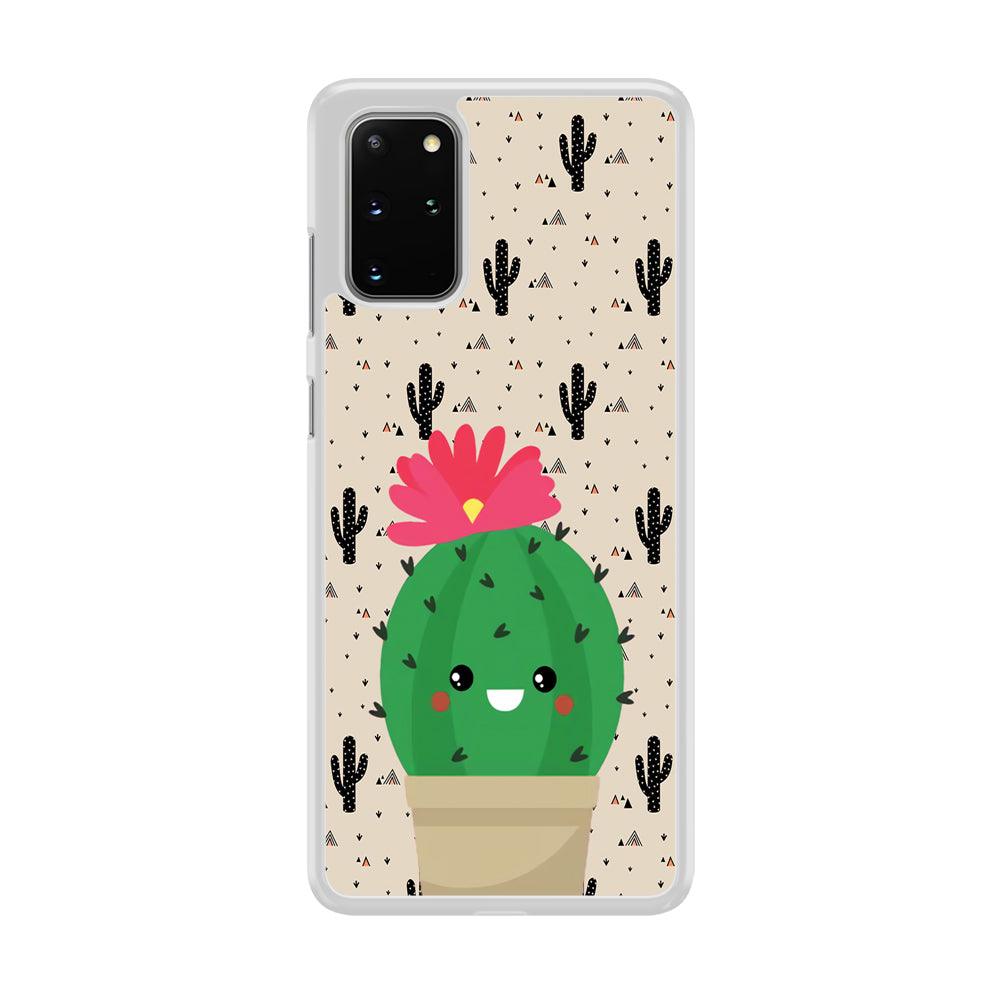 Cactus Tiny Pot Samsung Galaxy S20 Plus Case-Oxvistore