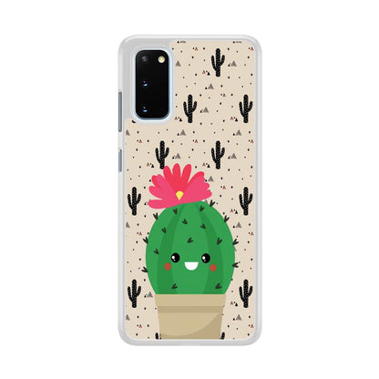 Cactus Tiny Pot Samsung Galaxy S20 Case-Oxvistore