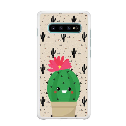 Cactus Tiny Pot Samsung Galaxy S10 Plus Case-Oxvistore