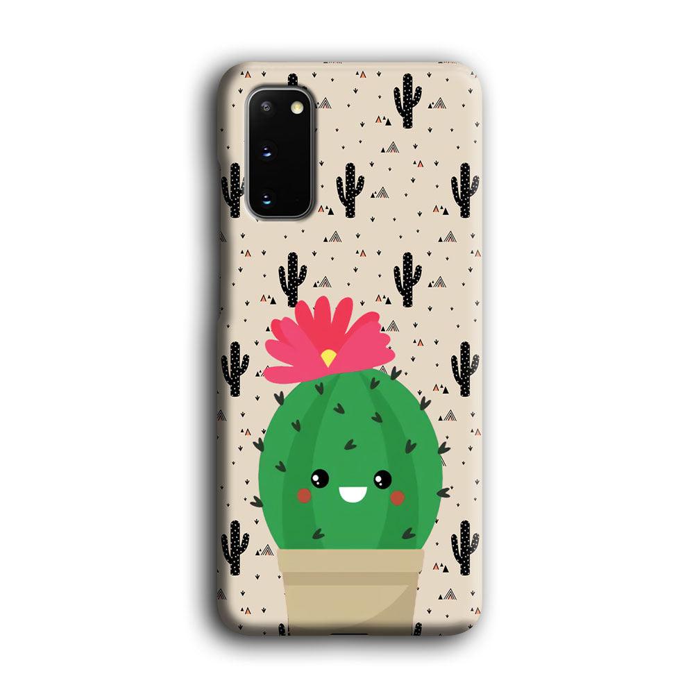 Cactus Tiny Pot Samsung Galaxy S20 Case-Oxvistore