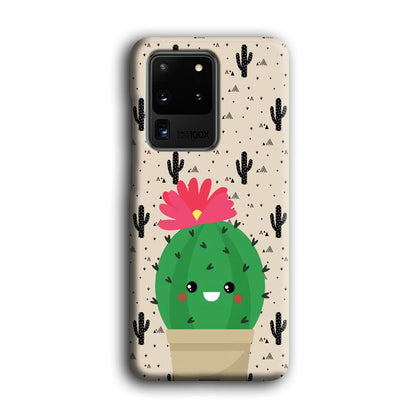 Cactus Tiny Pot Samsung Galaxy S20 Ultra Case-Oxvistore