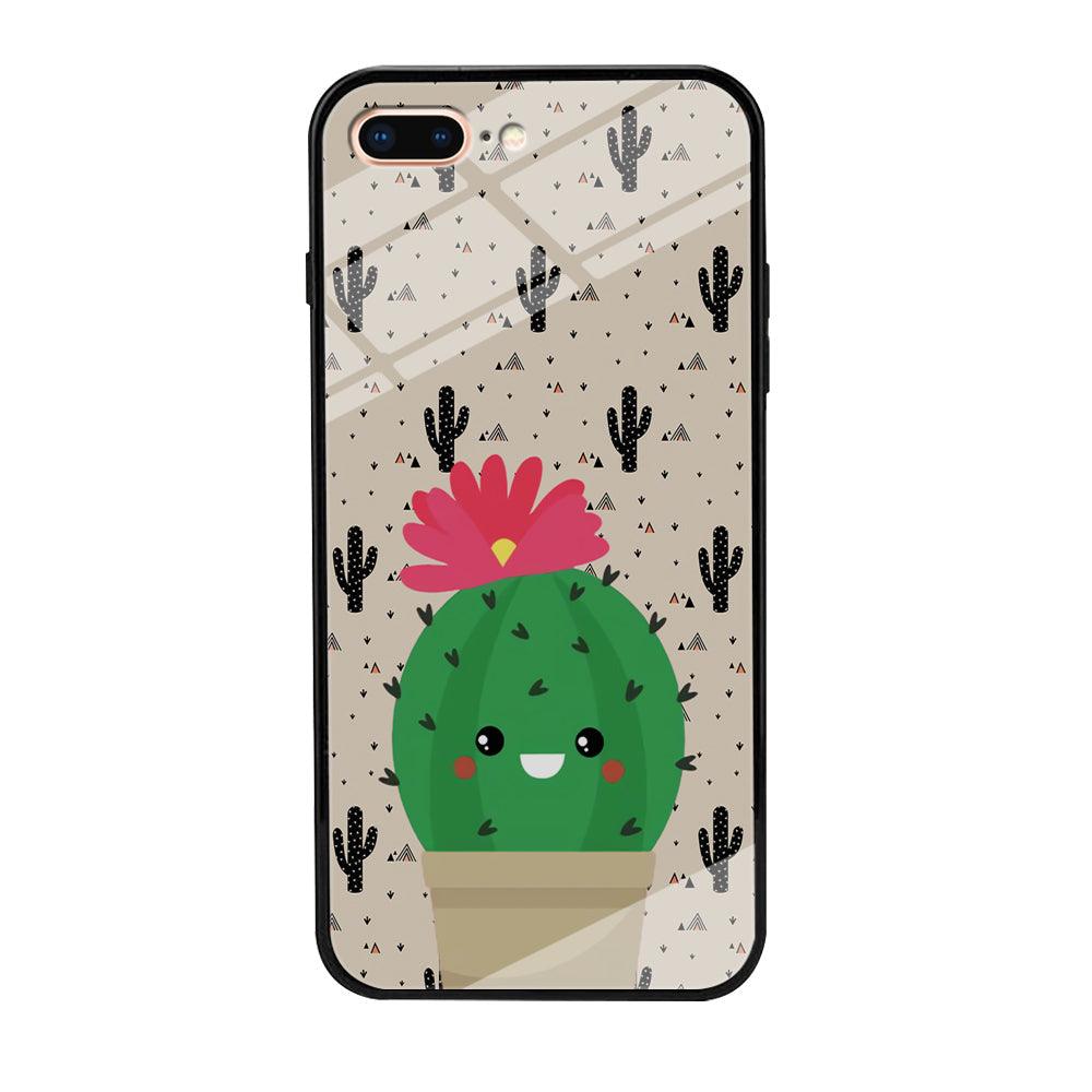 Cactus Tiny Pot iPhone 8 Plus Case-Oxvistore