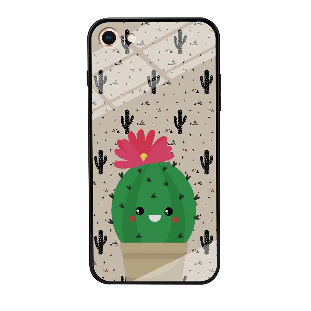 Cactus Tiny Pot iPhone 8 Case-Oxvistore