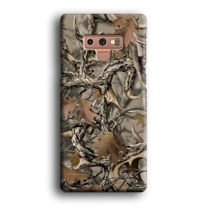 Camo Dry Leaves and Deer Horns Samsung Galaxy Note 9 Case-Oxvistore