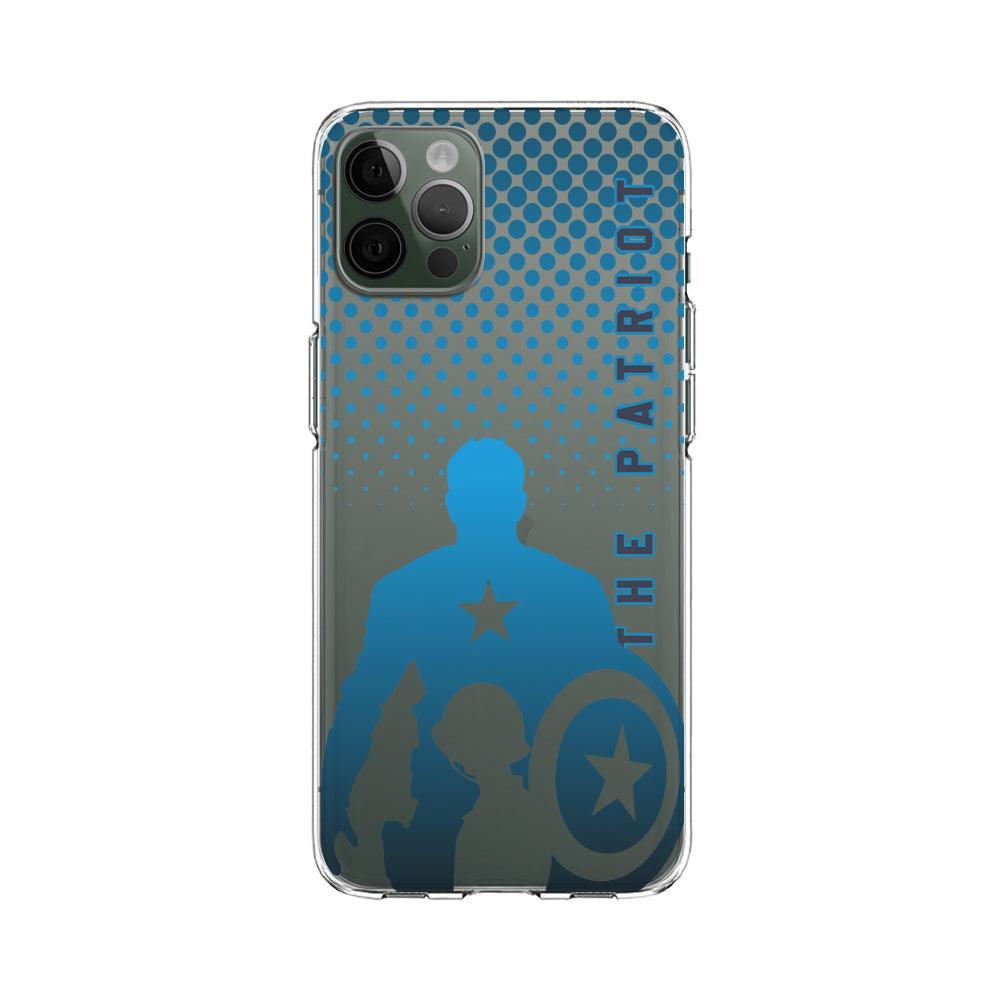 Captain America The Patriot Clear Soft Case-Oxvistore