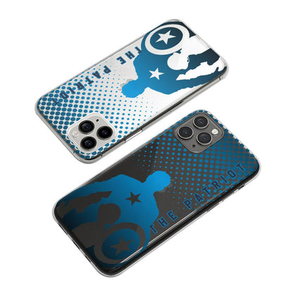 Captain America The Patriot Clear Soft Case-Oxvistore