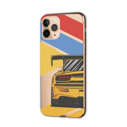 Car Racer Tokyo Drift Clear Soft Case-Oxvistore