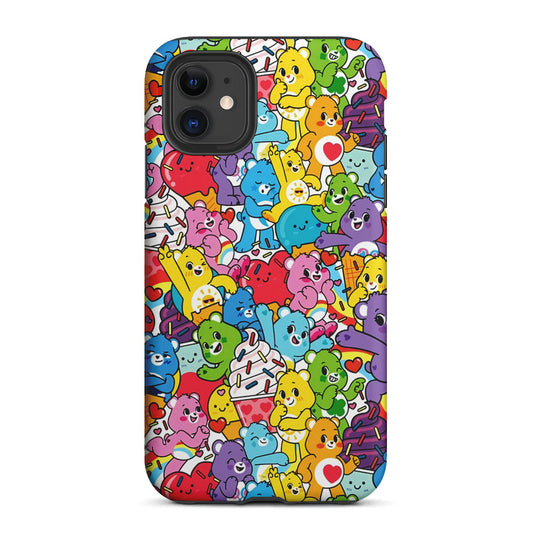 Care Bears Aesthetic Pattern 2 in 1 Tough Phone Case