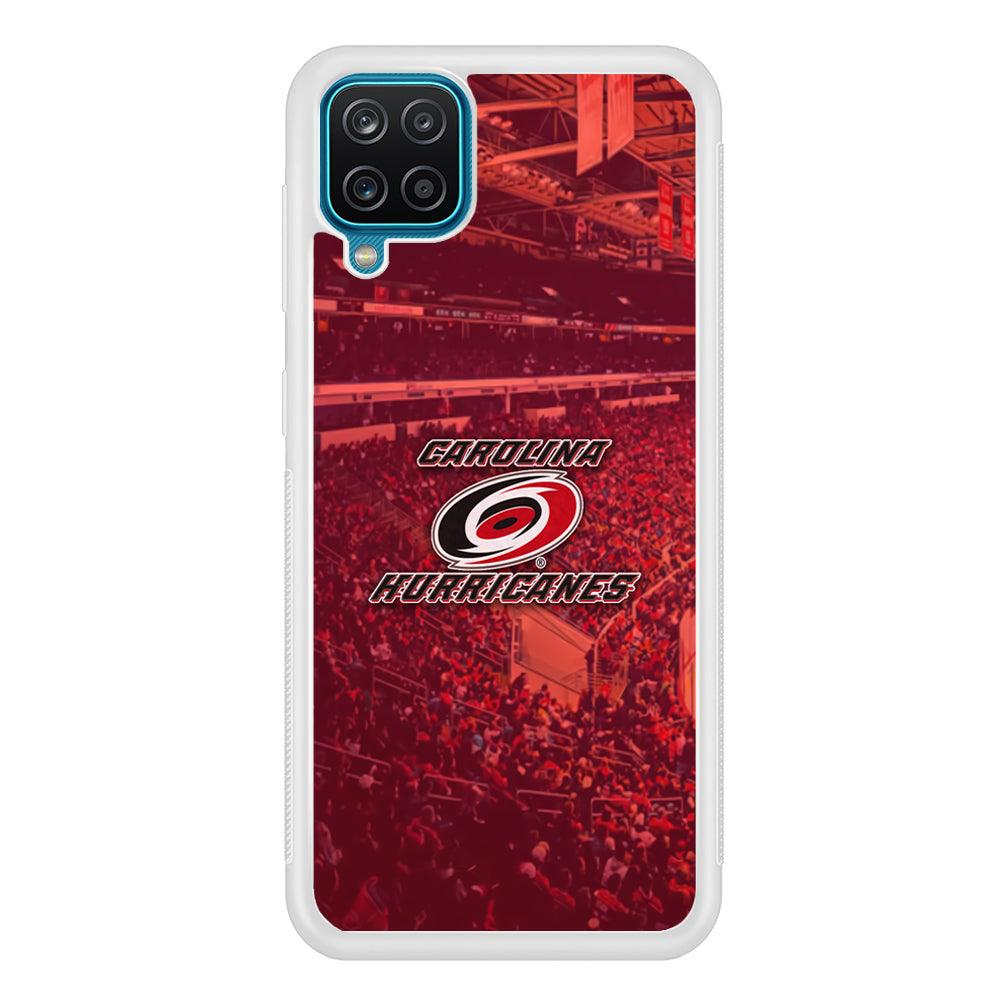 Carolina Hurricanes Fans on Duty Samsung Galaxy A12 Case-Oxvistore