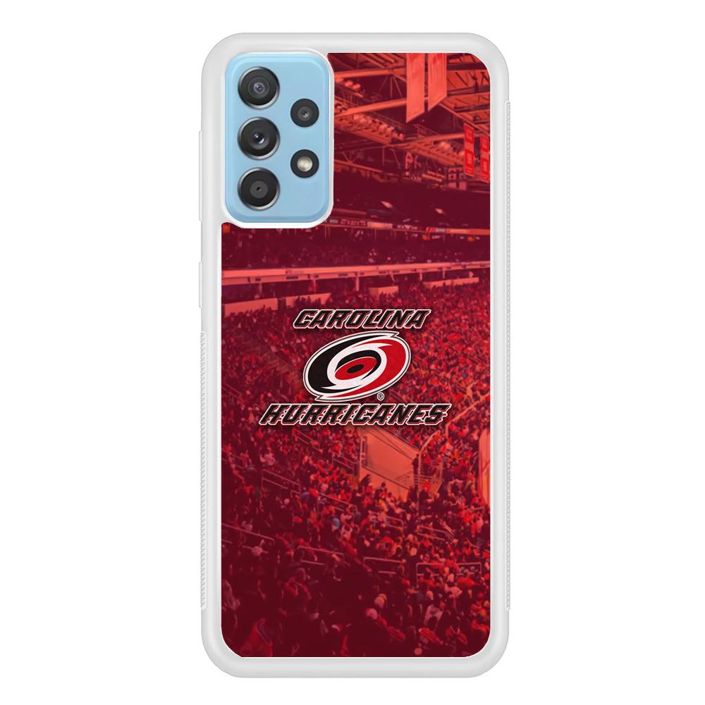 Carolina Hurricanes Fans on Duty Samsung Galaxy A52 Case-Oxvistore