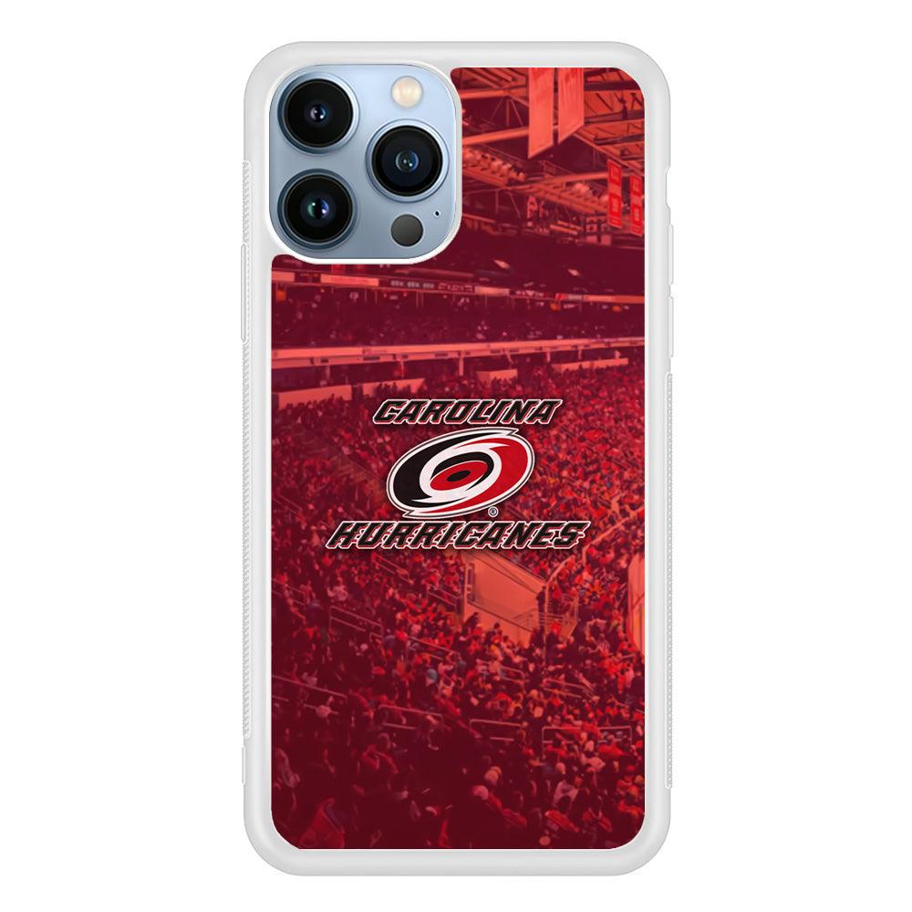 Carolina Hurricanes Fans on Duty iPhone 14 Pro Case-Oxvistore