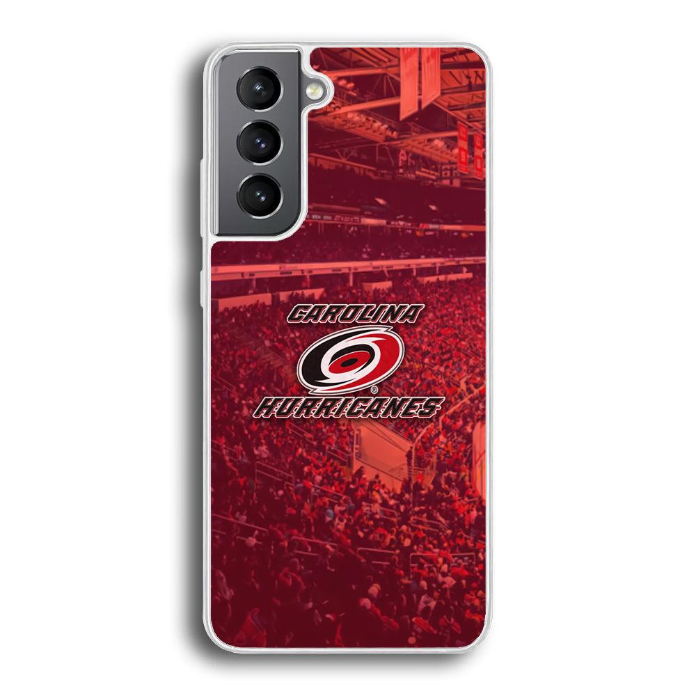 Carolina Hurricanes Fans on Duty Samsung Galaxy S21 Plus Case-Oxvistore