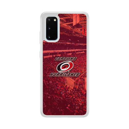 Carolina Hurricanes Fans on Duty Samsung Galaxy S20 Case-Oxvistore