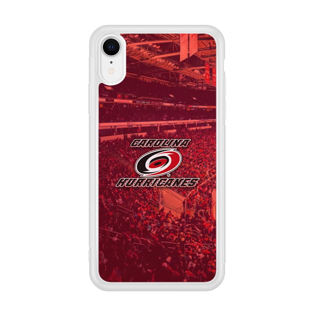 Carolina Hurricanes Fans on Duty iPhone XR Case-Oxvistore