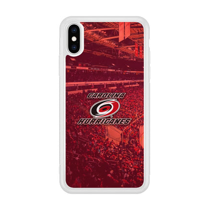 Carolina Hurricanes Fans on Duty iPhone X Case-Oxvistore