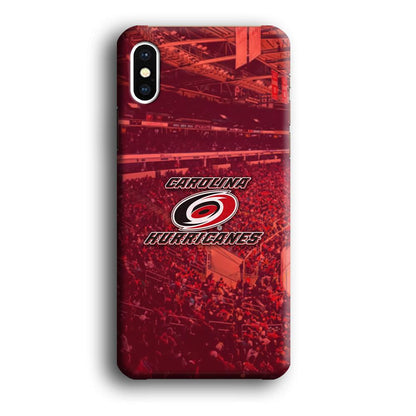 Carolina Hurricanes Fans on Duty iPhone X Case-Oxvistore