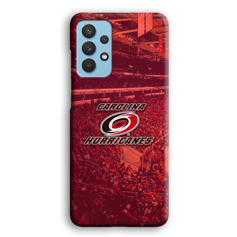 Carolina Hurricanes Fans on Duty Samsung Galaxy A32 Case-Oxvistore