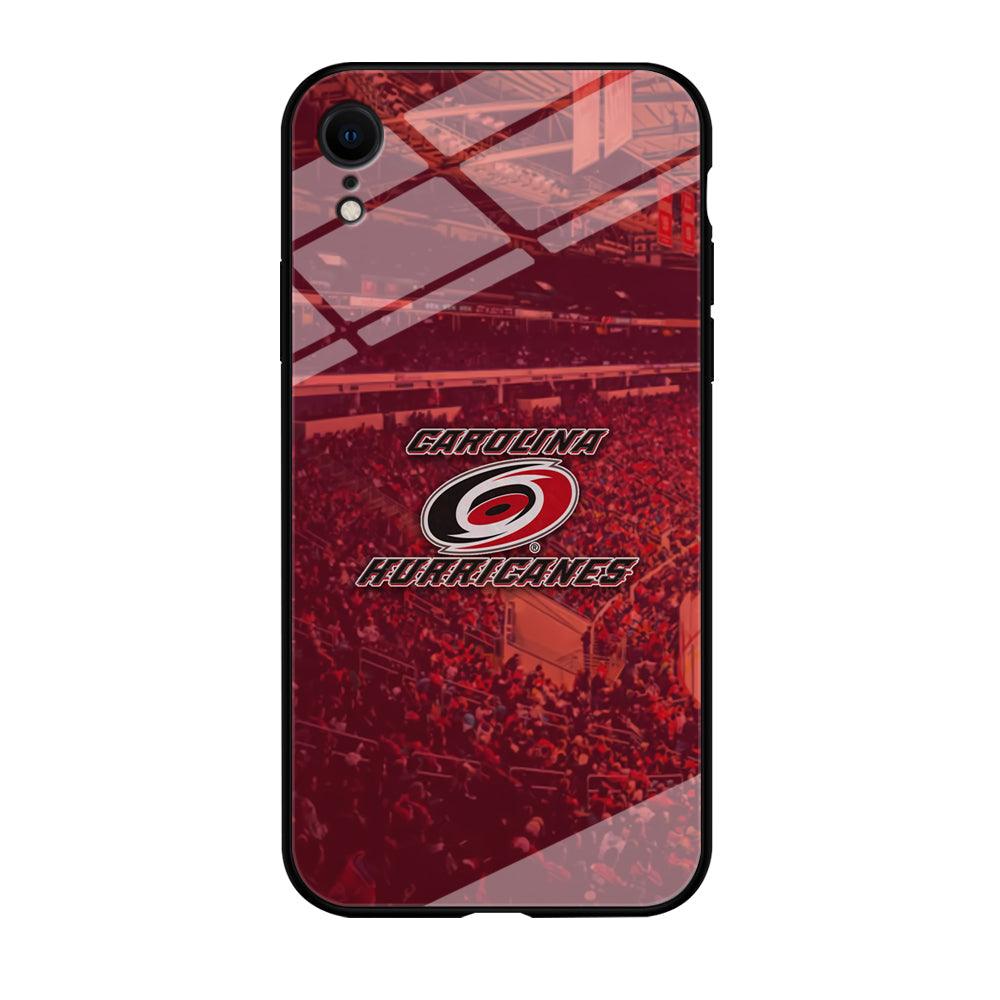 Carolina Hurricanes Fans on Duty iPhone XR Case-Oxvistore