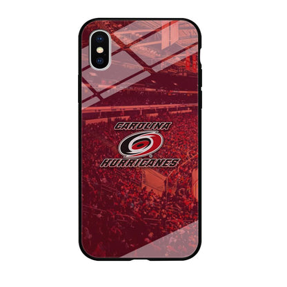 Carolina Hurricanes Fans on Duty iPhone X Case-Oxvistore